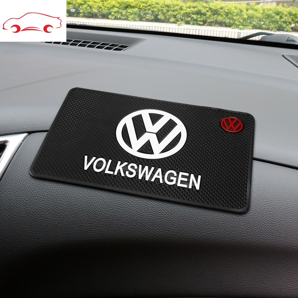 Matras Dashboard Mobil Anti slip Untuk Volkswagen VW Polo golf R Vento Passat Tiguan GTI CC Scirocco