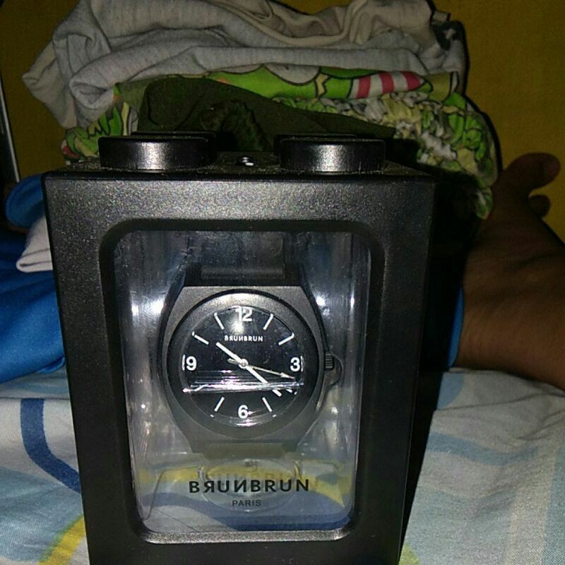 JAM TANGAN BRUNBRUN PARIS -NEO BOO BLACK