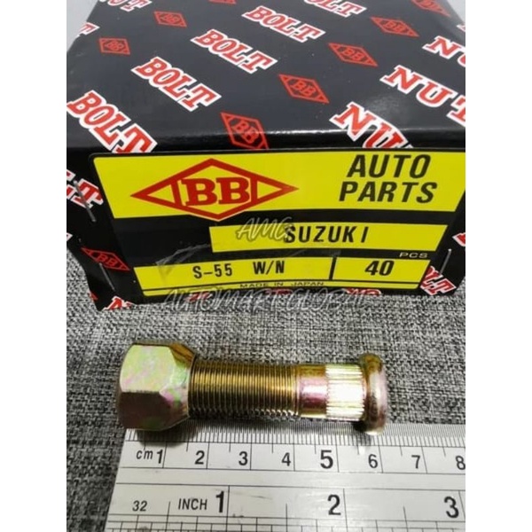 baut roda suzuki baleno escudo vitara jimny swift ignis karimun 6cm asli japan