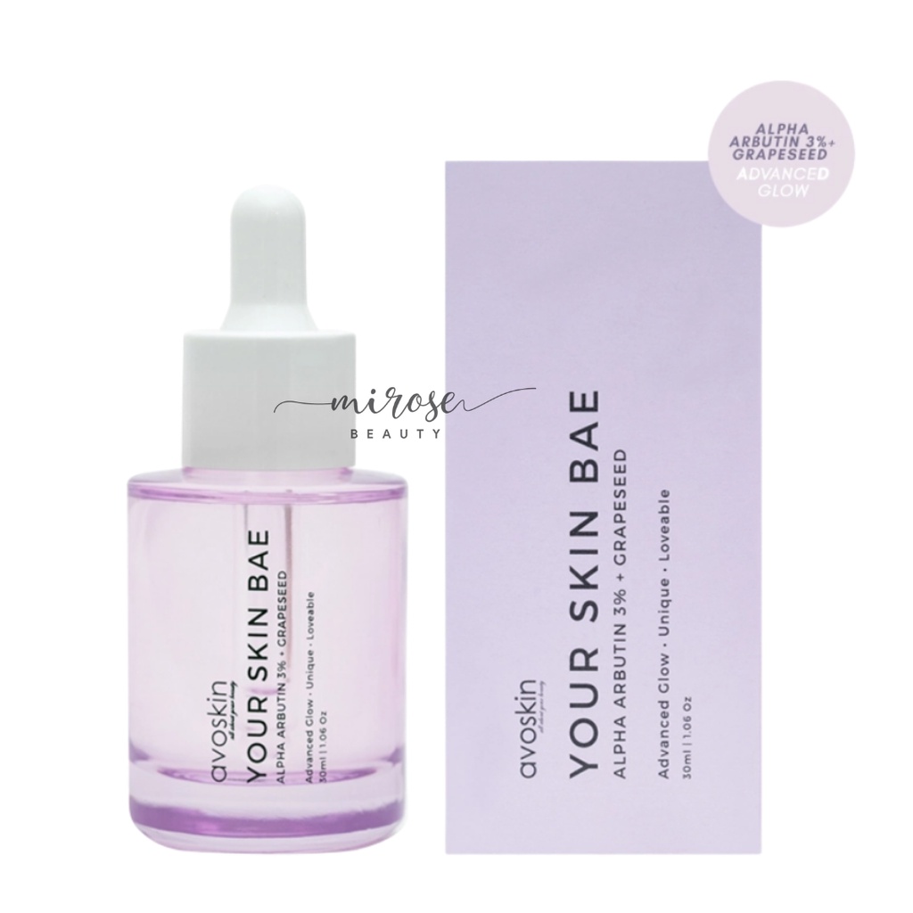 AVOSKIN YOUR SKIN BAE SERUM Alpha Arbutin 3% + Grapeseed