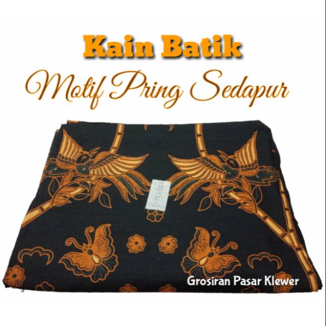 Motif Pring Sedapur Kain Batik Kain Jarik Kain Batik Sarimbit Bahan Batik Seragam Shopee Indonesia