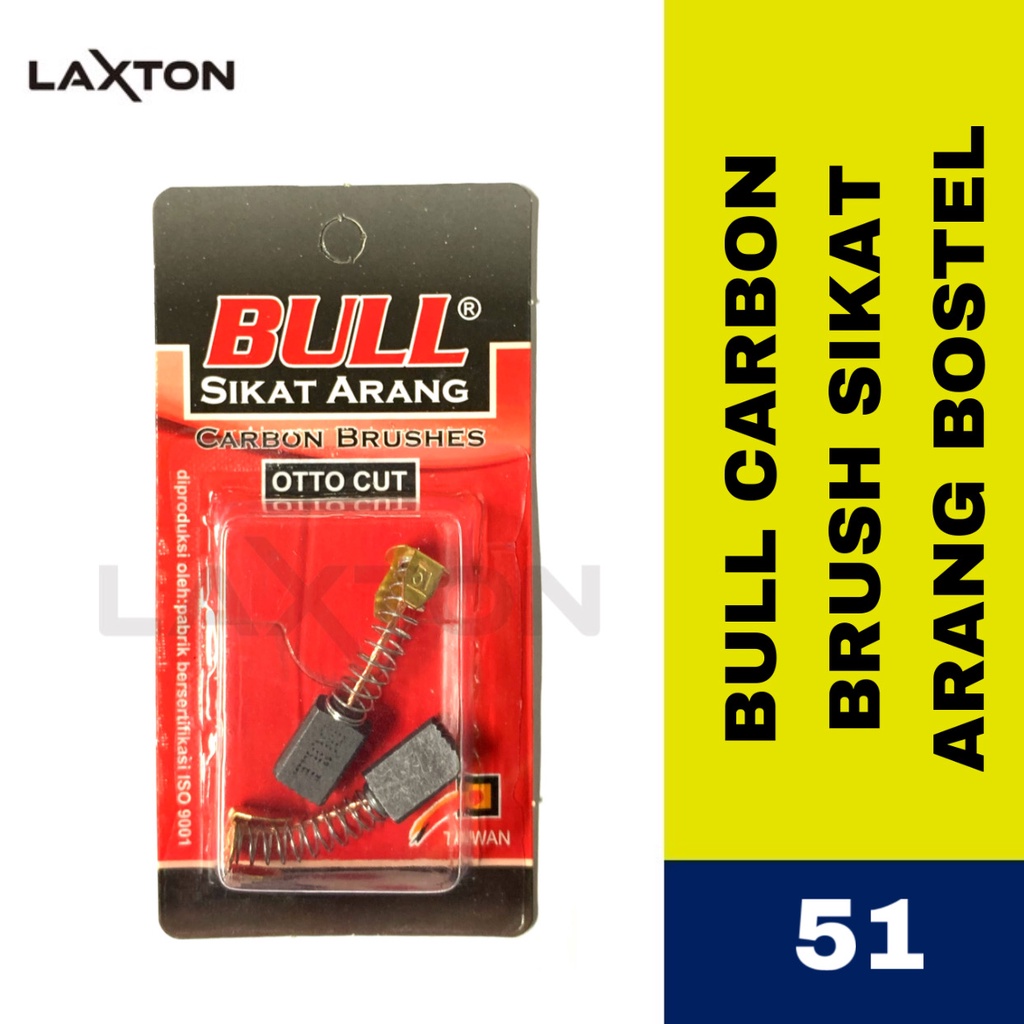 Bull Carbon Brush Sikat Arang Bostel CB-51