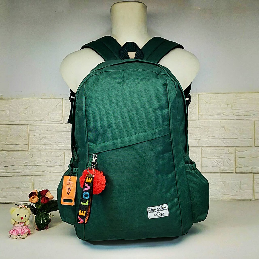 TAS RANSEL SEKOLAH WANITA DAN PRIA/BACKPACK FASHION ANAK REMAJA MURAH CRV -002