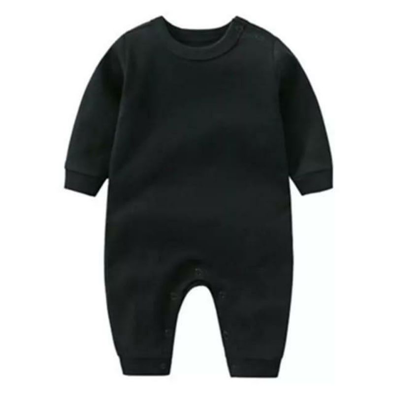 Jumper bayi panjang POLOS / sleepsuit POLOS bayi