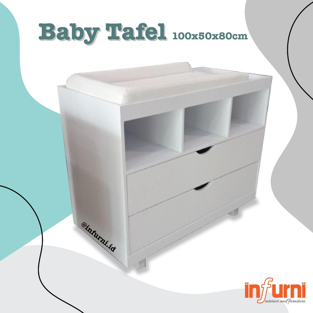 Jual Baby Tafel / Baby Box / Tempat Ganti Popok Bayi | Shopee Indonesia