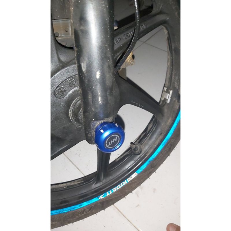 Jalu As Roda Depan Nmax Beat Model Bulat Universal Size Kecil Bahan Cnc