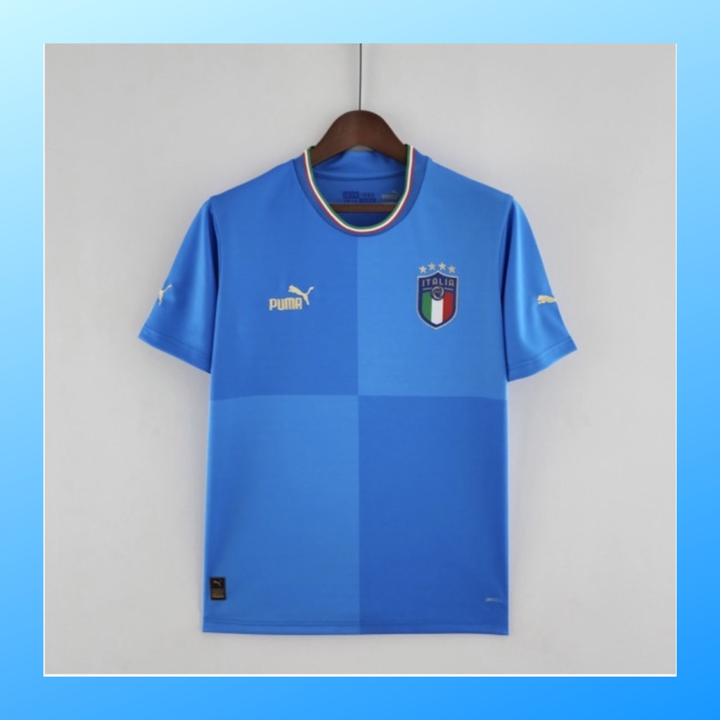 jersey futsal pria kaos sepakbola club baju timnas italia atasan grade ori wanita dewasa t-shirt seragam custom jersy outfit klub olahraga kostum jarsey soccer pakaian oblong sports suit apparel national team polos