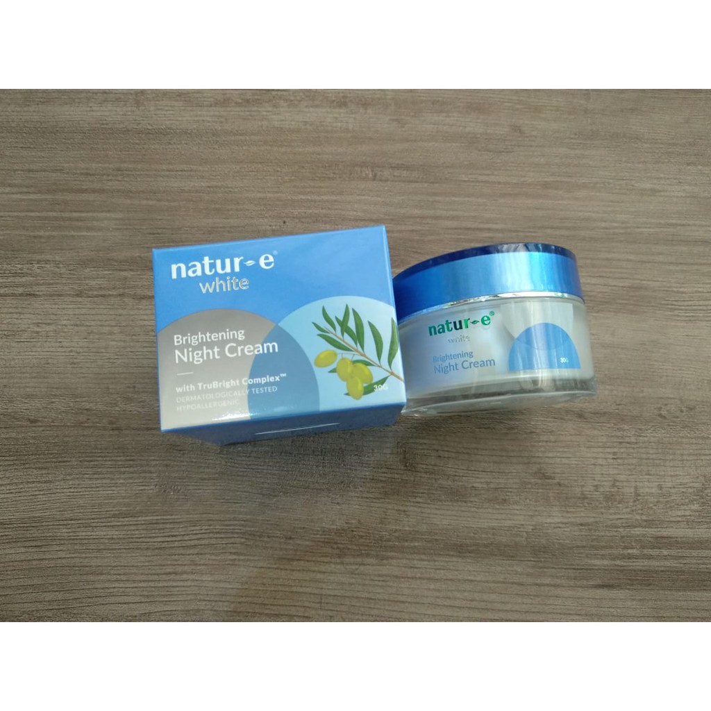 natur e brightening night cream