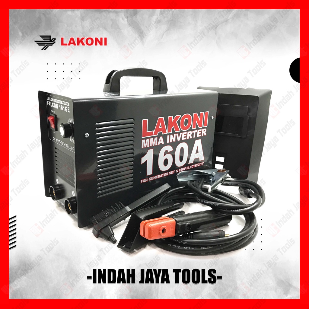 LAKONI FALCON 161GE Mesin Las Listrik Travo Inverter 161 GE Genset