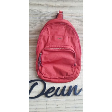 Preloved (PL) Tumi Auth Nylon/ Tumi Brive Sling Backpack red /authentic Tumi