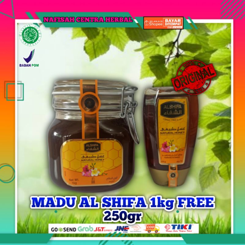 

Madu Al-Shifa Paket 1kg Free 250gr
