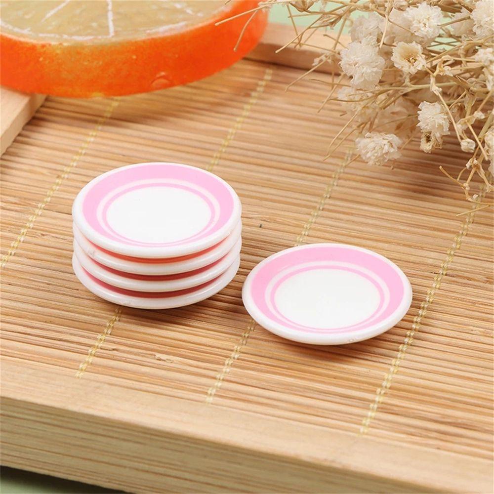 Lanfy Mainan Dapur Mini 5Pcs/Set Peralatan Makan Boneka Aksesoris Rumah Boneka Accessorie Pretend Play Toy Food Dishes