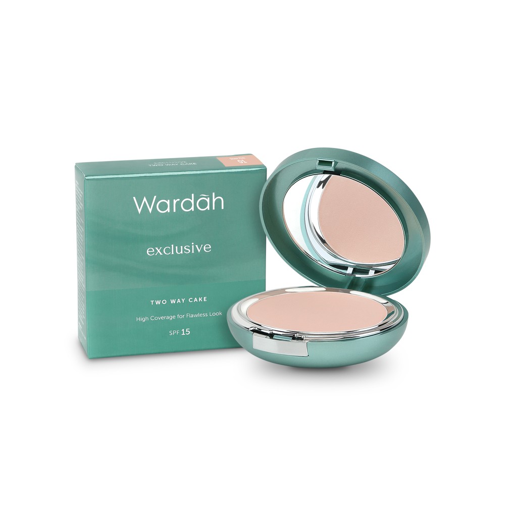Wardah Two Way Cake/Bedak Wardah/Bedak Padat/Kosmetik/Wardah