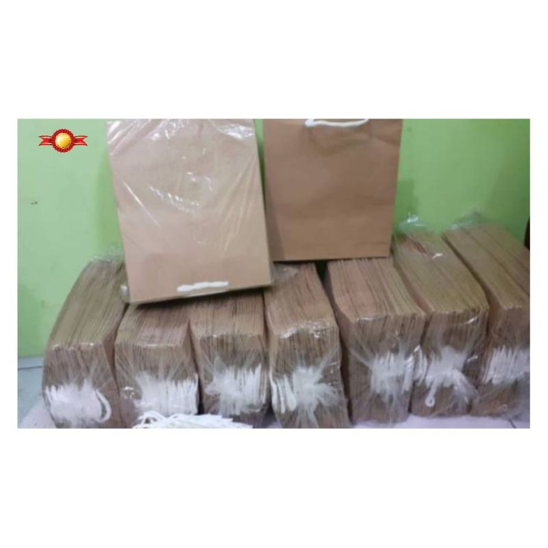 

paper bag polos / paper bag coklat / paper bag kraft / tas paper bag