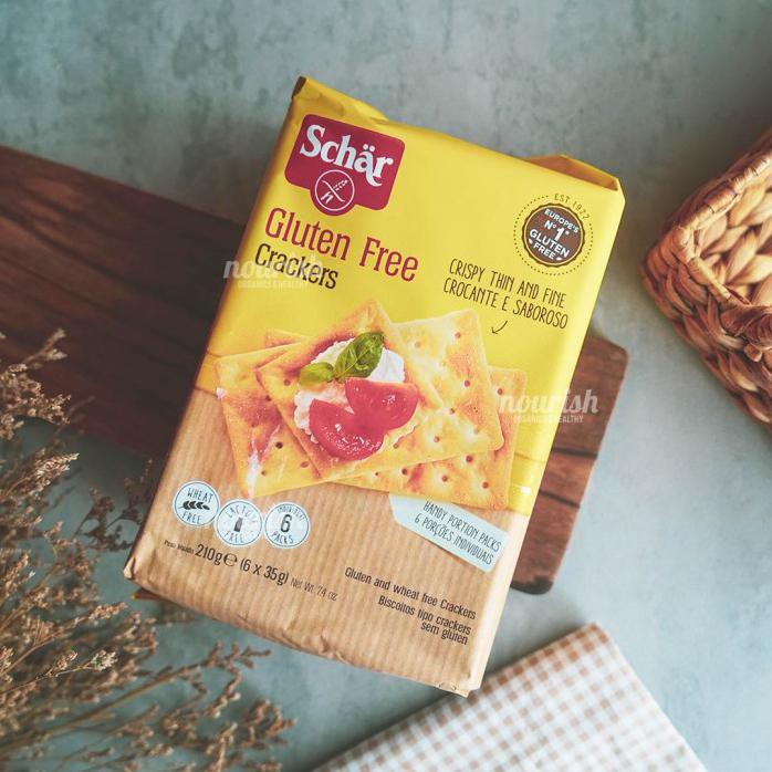 

SCHAR GLUTEN FREE TABLE CRACKERS -- 7.4 OZ (210GR)