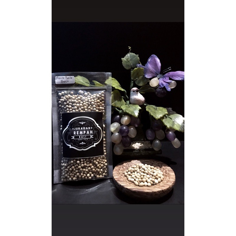 

Merica Putih / Lada putih / Whitepepper 100 gr