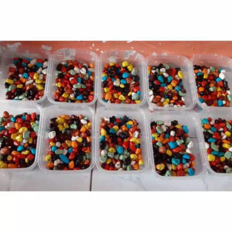 

COKLAT KERIKIL KEMASAN 100GR TEPAK