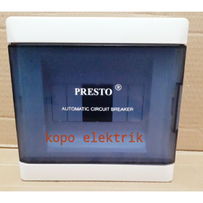 Box Mcb Presto Outbow 6 Grup / Box Sekring Fuse Outbow