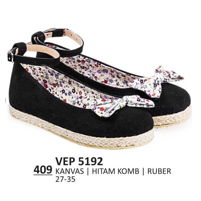 Termurah Sepatu Flat Kasual Anak Perempuan - VEP 5192 Original