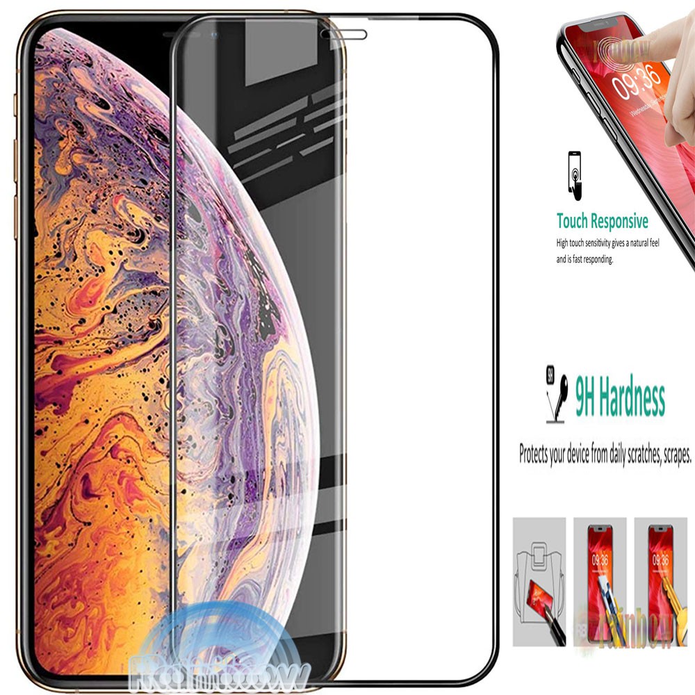 Tempered Glass Apple iPhone XR Full Screen Protector Pelindung Layar Anti Gores Kaca iPhone XR