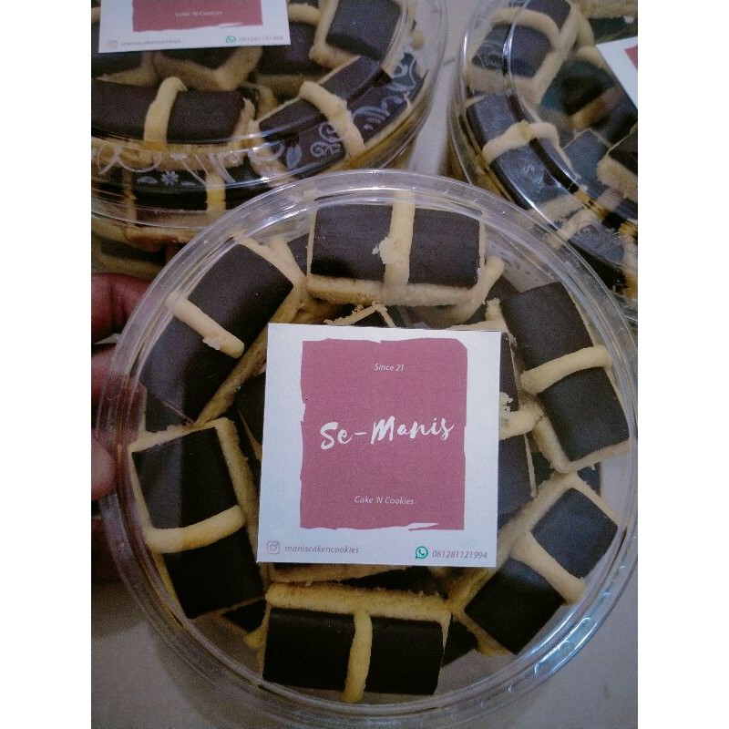 

choco stick cookies kue coklat stik/stik coklat cookies