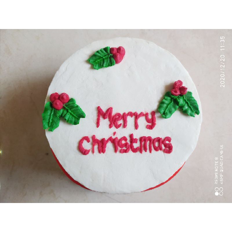 

PROMO !!! ICE CREAM TART, Model Natal, 16 cm, Tart Dalamnya 100% Ice Cream Tanpa Kue
