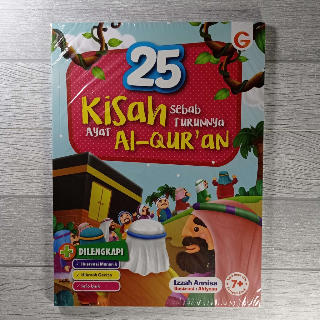 Buku 25 Kisah Sebab Turunya Ayat Al-Quran - Gema Insani 100% Original