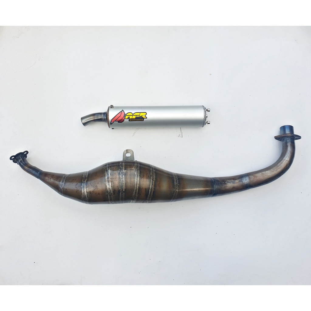 Knalpot Fiz R Roadrace Kolong Silincer Almunium Las Plat 2tak Model Yy Pang