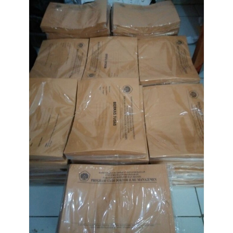 

amplop coklat/amplop dinas SM 29X40 isi 100