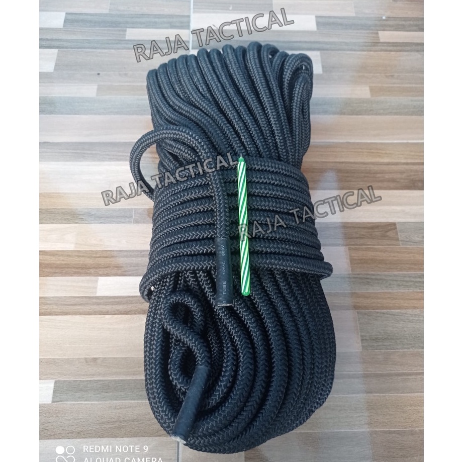 Tali Karmantel Carmantle Statis 12 mm x 50 m Original Jatah TNI