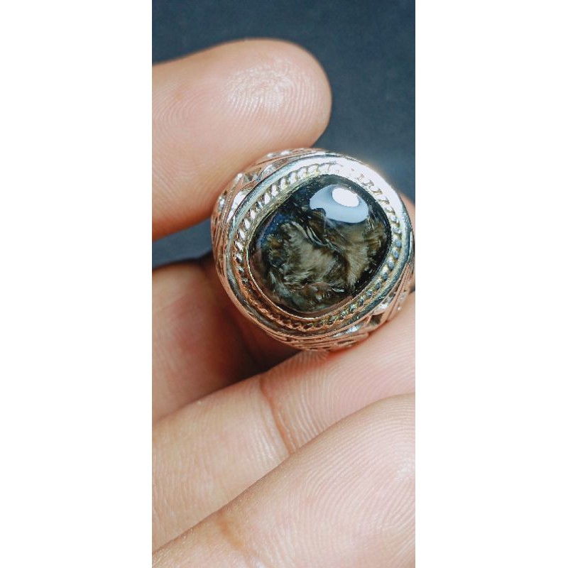 BATU AKIK BULU MACAN LUMAJANG