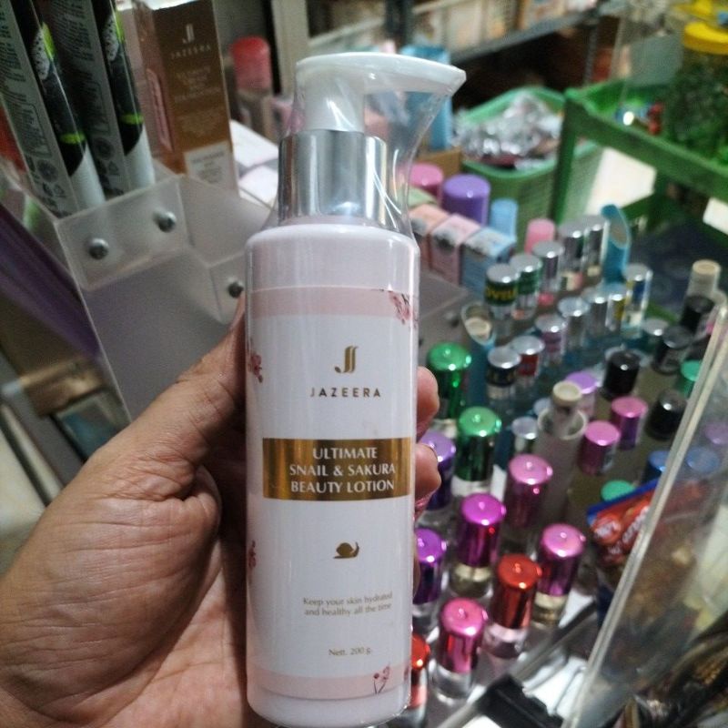 Jazeera Hand Body Lotion 200 gr (Free Member)