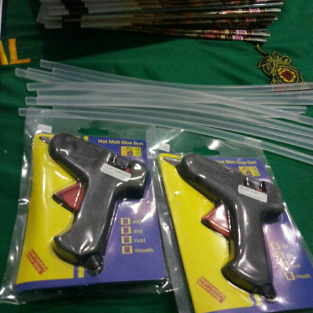 Lem Tembak Bakar Hot Melt Glue Gun Kecil 20 W Watt 20w 20watt Panas
