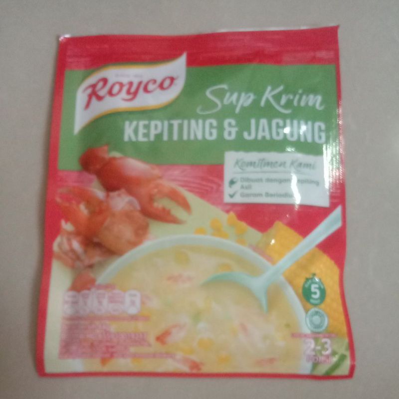 

ROYCO Sup Krim Kepiting & Jagung 50hr