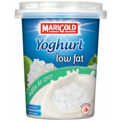 

#HANDCARRY Marigold Low Fat Yoghurt Cup Nata De Coco 140g - UFOHCR0037