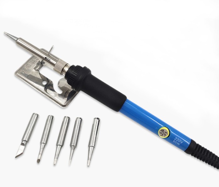 Solder Listrik Iron Adjustable Temperature 60W Alat Las Solder Listrik