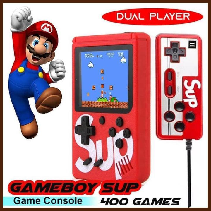 GAME BOY 2 PLAYER RETRO MINI 400 IN 1 SUP / GAME BOX PORTABLE GAME BOY