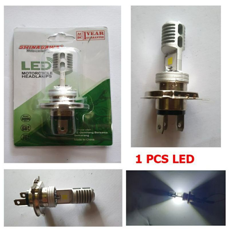 LAMPU LED Depan H4 12LED MOTOR VIXION, CB150R, BYSON, NINJA