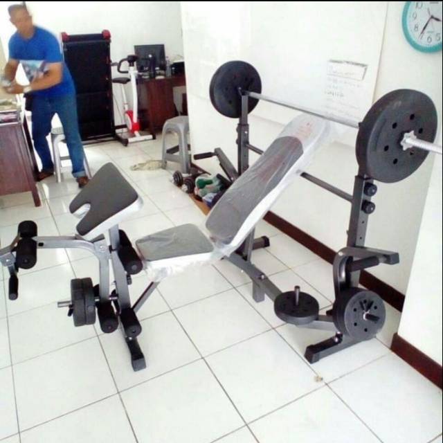 Alat fitness bench press