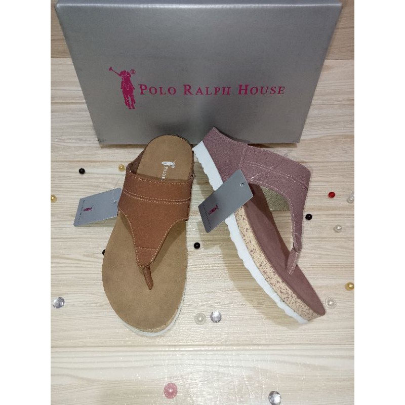 sandal jepit Polo Ralph House ori