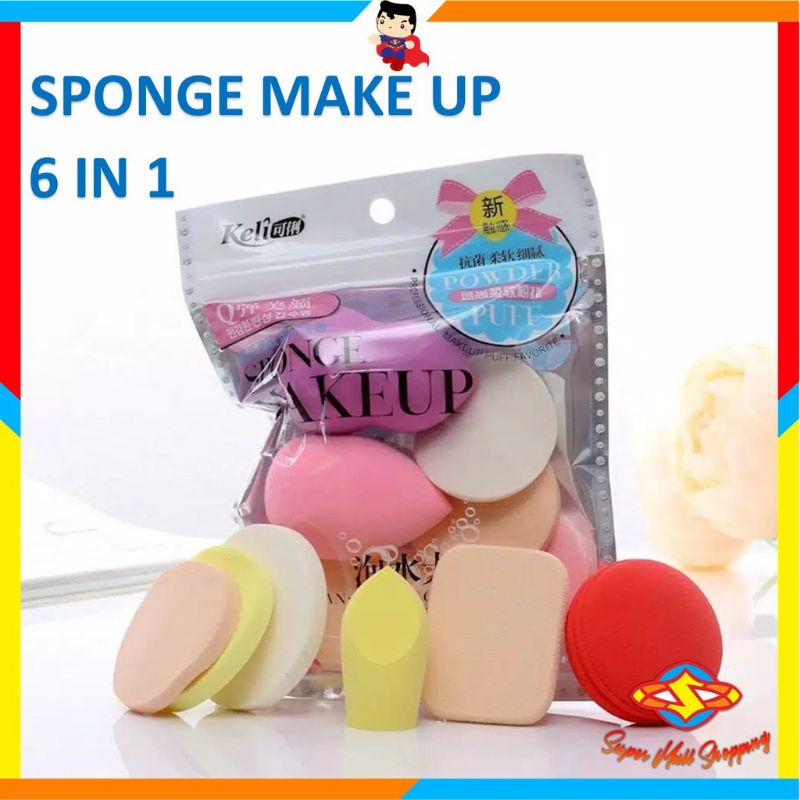 SPONS MAKE UP SET 6 IN 1