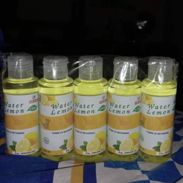 Water lemon toner