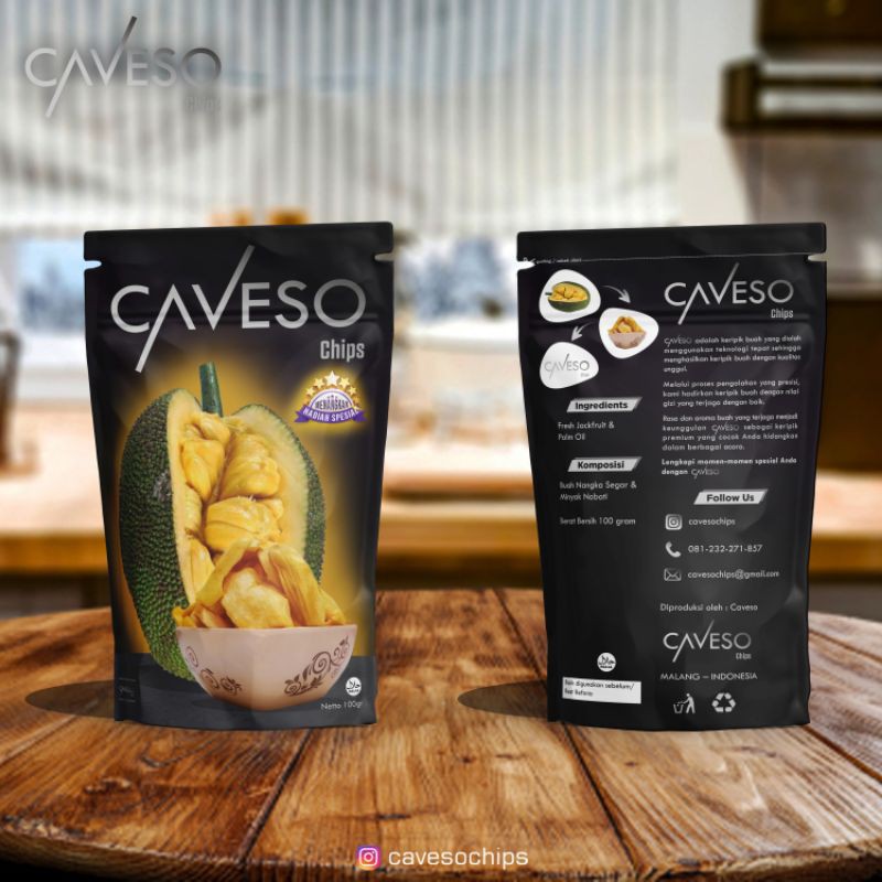 

Caveso Chips Nangka 100 gram