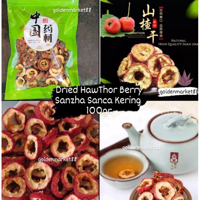

100G DRIED HAWTHOR BERRY BUAH SANZHA KERING DRIED SANCA 100GR