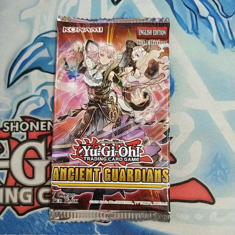 yugioh booster pack ancient guardian original