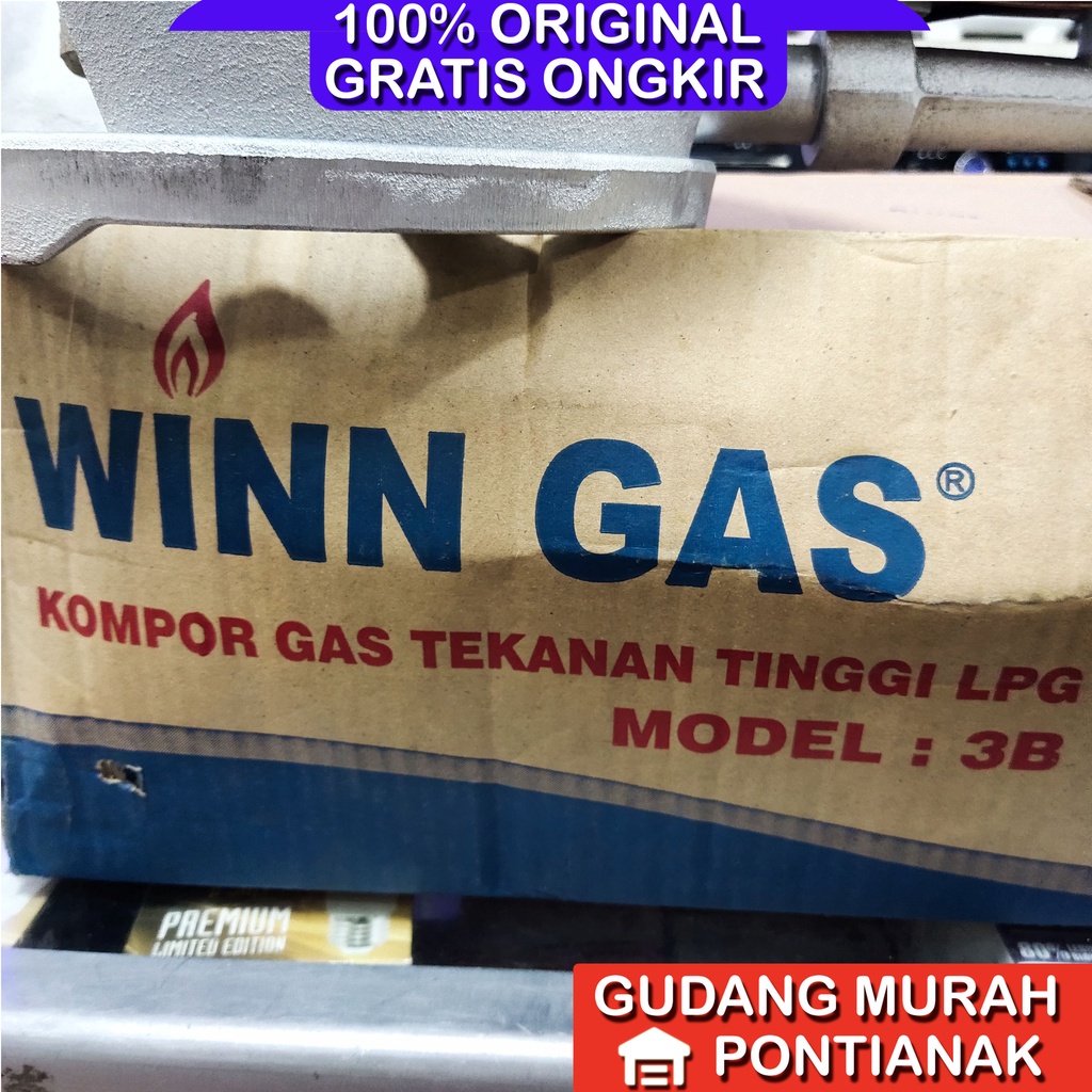 Kompor Gas Cor Winn Gas 3B Api Sembur komersil restoran usaha 31B Tekanan Tinggi