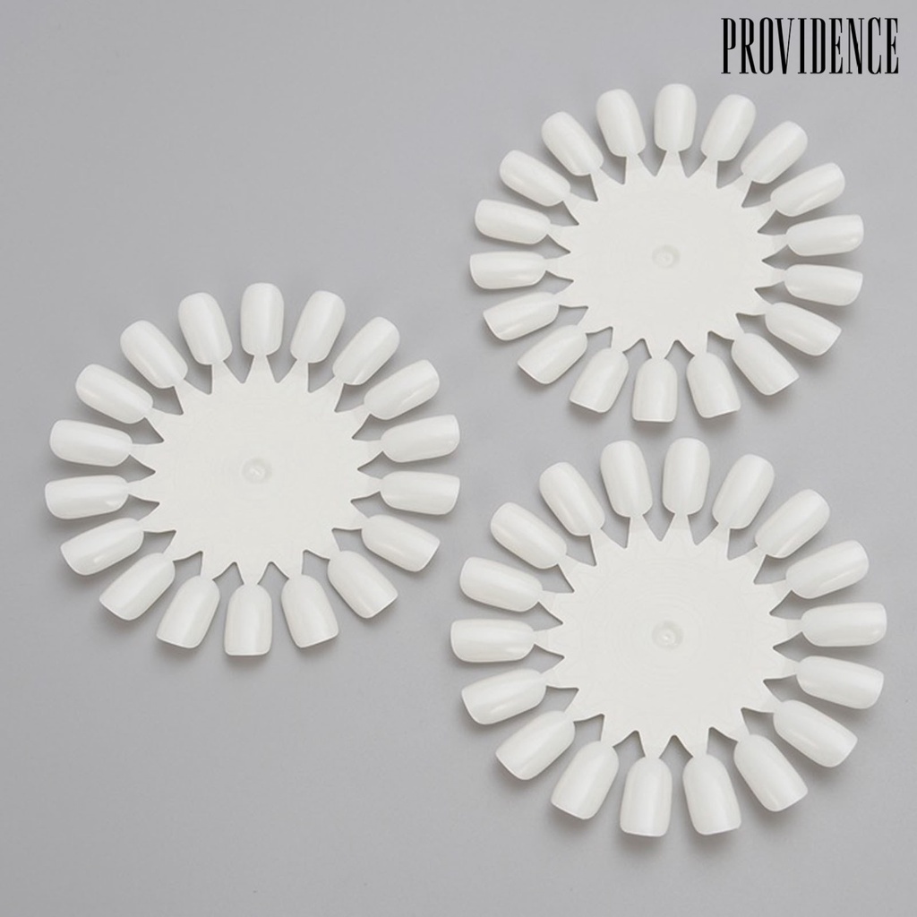 Providence Nail Art Plate Multifunctional Harmless Plastic Display Color Board Palette for DIY