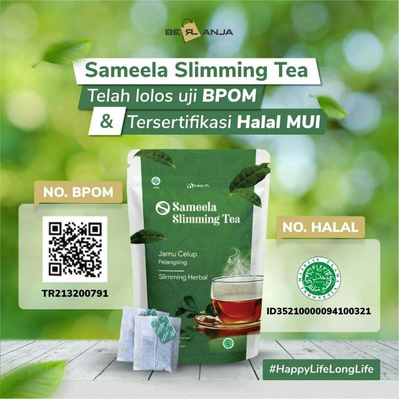 

Teh Pelangsing - Sameela Slimming Tea | Teh Diet