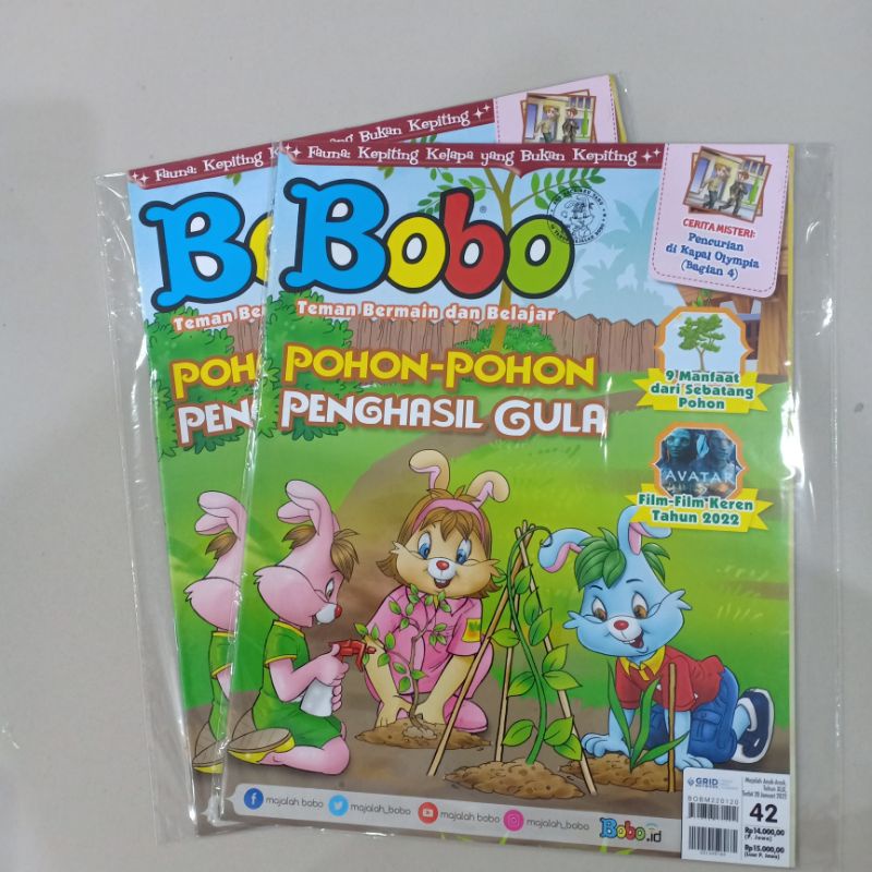 majalah bobo edisi 20 Januari 2022