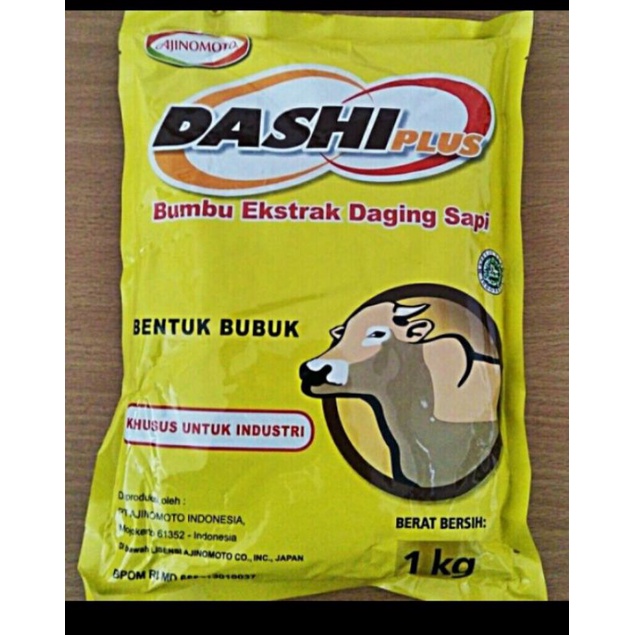 

Bumbu kaldu & penyedap rasa Ajinomoto dashiplus sapi